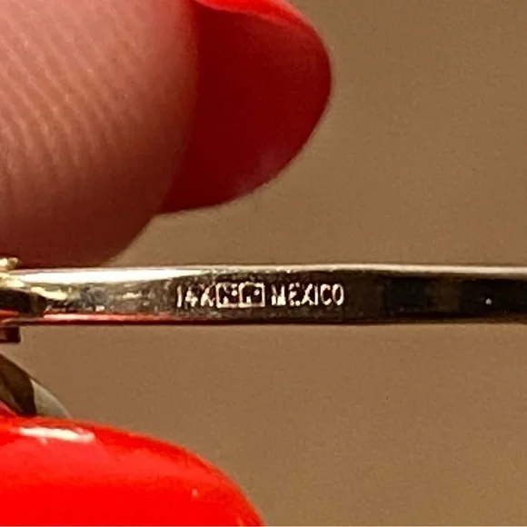 14K Yellow Gold Smokey Quartz - Picture 8 of 10